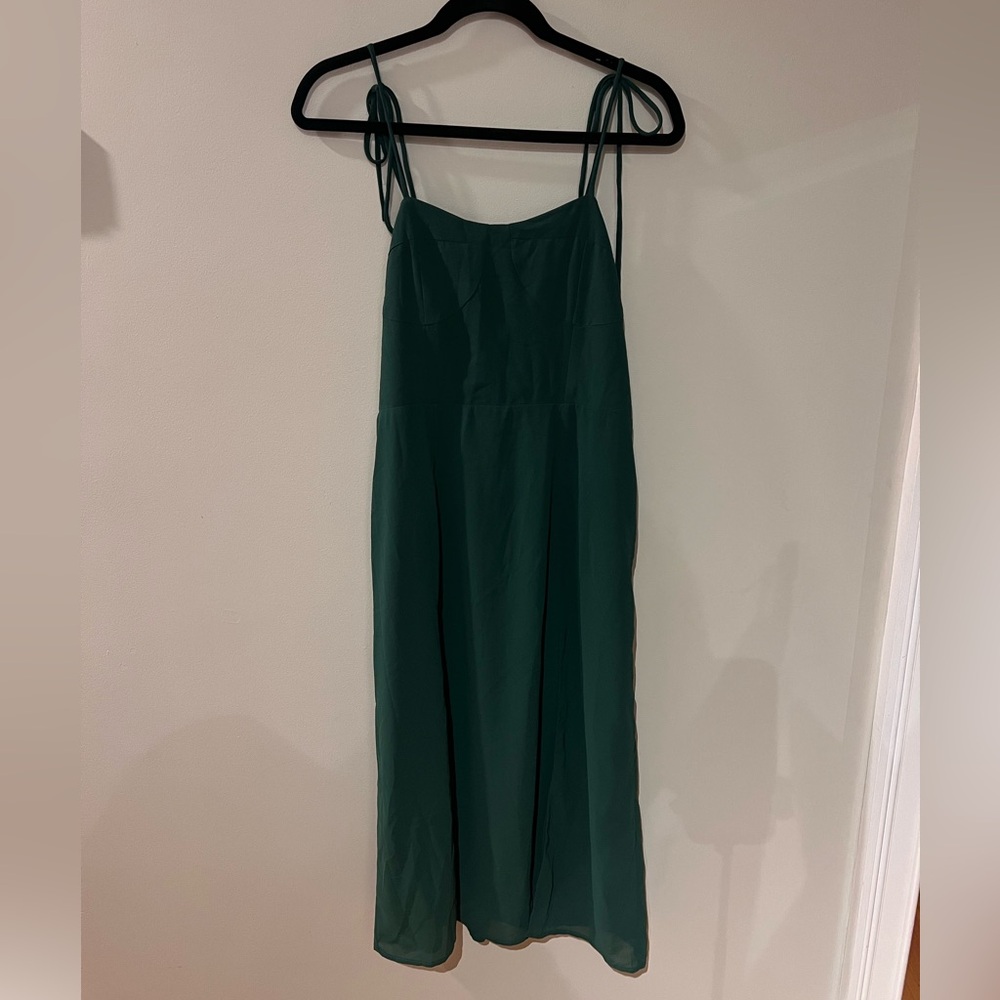 Rihoas Green Midi Dress NWT